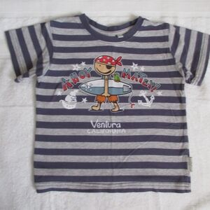 Aventura Kids Navy Striped Pirate T-Shirt